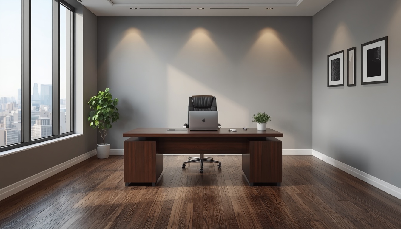 Purificationherb modern organized office workspace